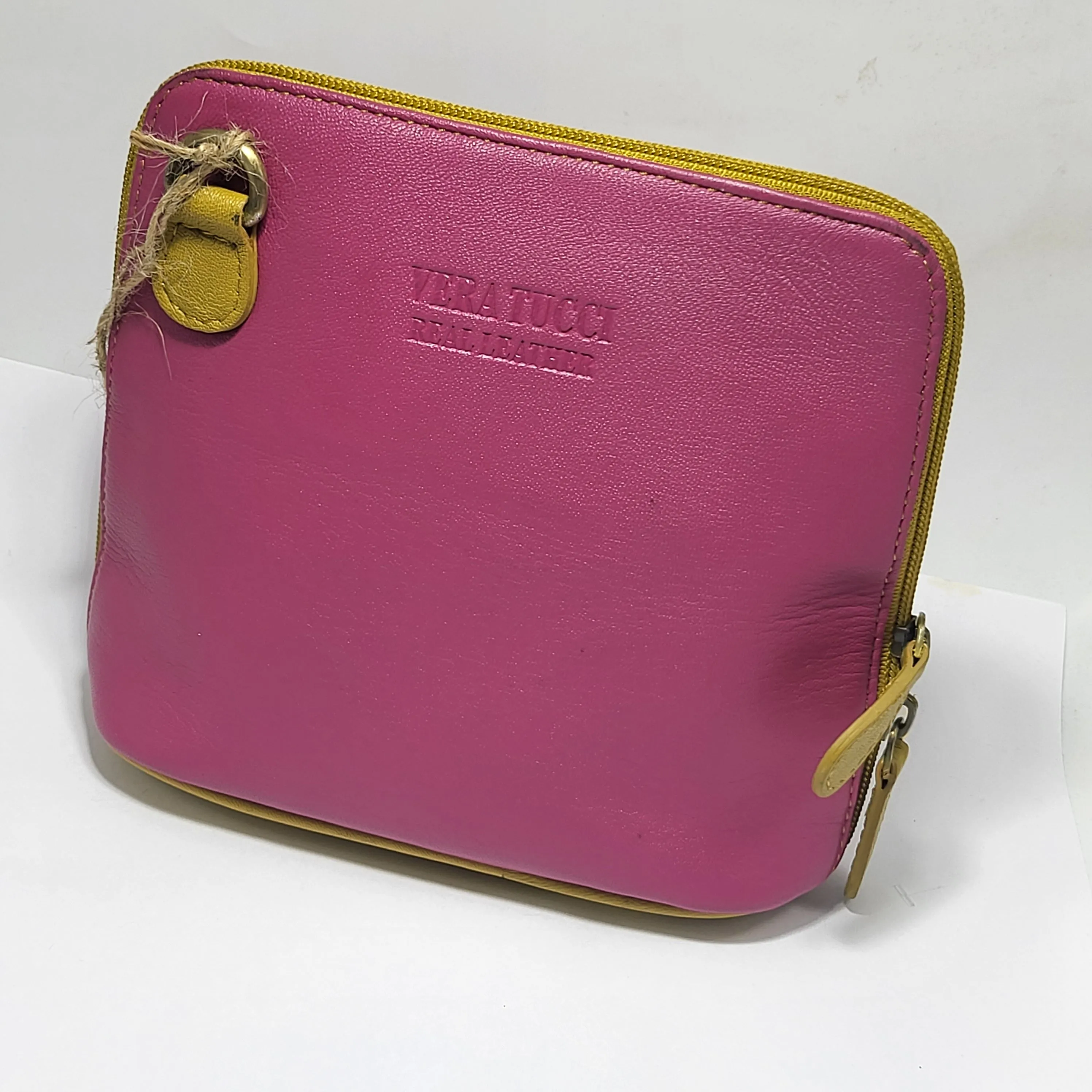 RHIANNON CLASSIC - PLAIN AND NEW TWO TONES! Genuine Leather Cross Body Small Bag