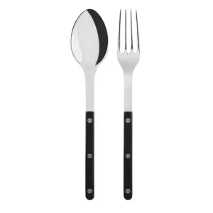 Sabre Bistrot Shiny Solid Serving Set Black 25.4cm