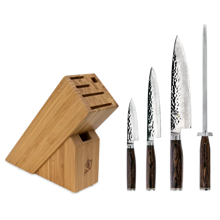 Shun Premier 5-Piece Starter Block Set