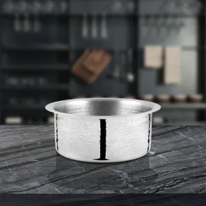 Stainless Steel Light Weight Hammered Patila