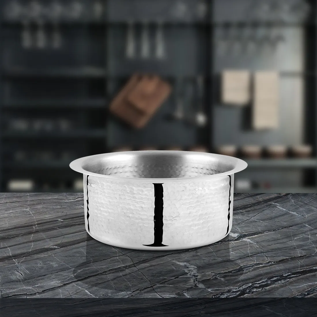 Stainless Steel Light Weight Hammered Patila