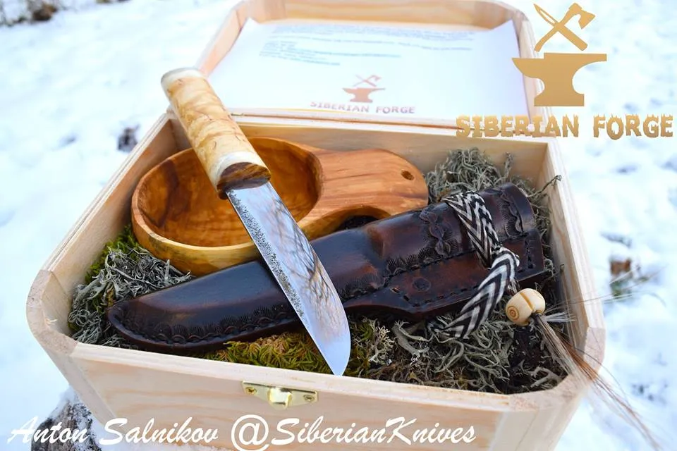 Traditional Siberian Hunter Yakut /  Charka cup sets