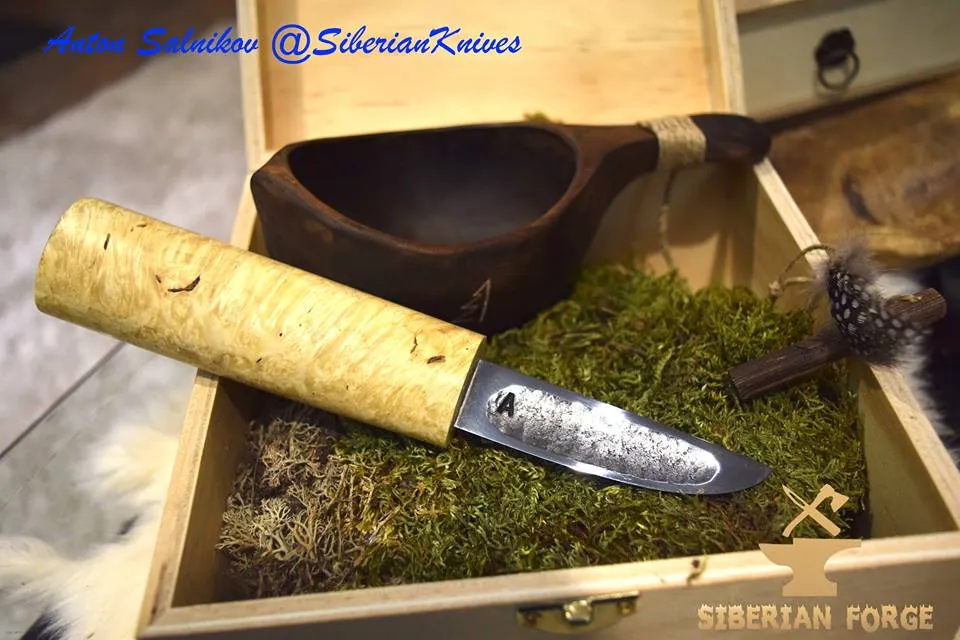 Traditional Siberian Hunter Yakut /  Charka cup sets