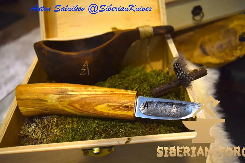 Traditional Siberian Hunter Yakut /  Charka cup sets