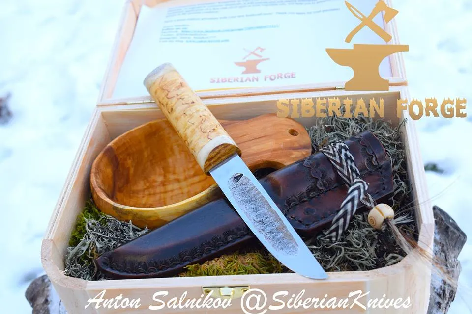 Traditional Siberian Hunter Yakut /  Charka cup sets