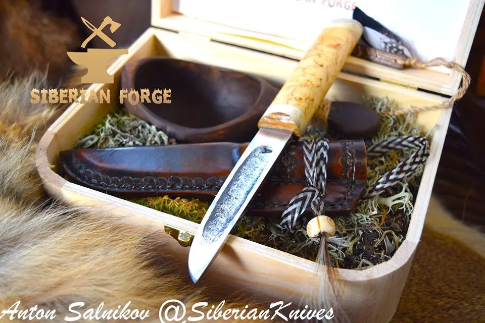 Traditional Siberian Hunter Yakut /  Charka cup sets