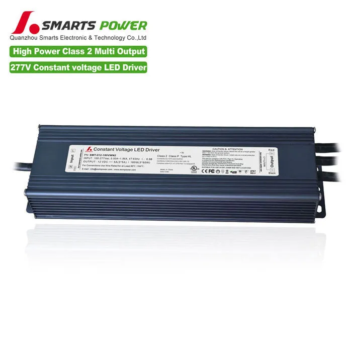 UL Class 2 Non-Dimmable Driver 180W