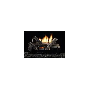 VFDT24LBWP Whiskey River Log Set Thermostat 24" Propane 34,000 BTU