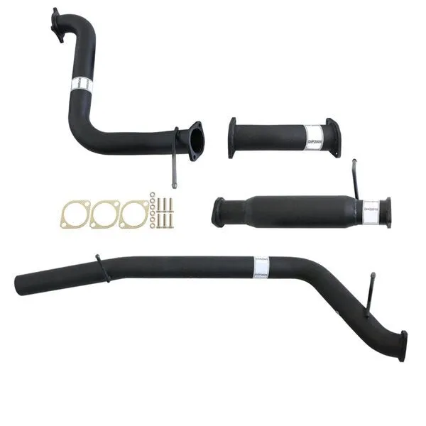 VOLKSWAGEN AMAROK TDI550/580 3.0L  9/2016>3" #DPF# BACK CARBON OFFROAD EXHAUST WITH HOTDOG