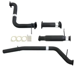 VOLKSWAGEN AMAROK TDI550/580 3.0L  9/2016>3" #DPF# BACK CARBON OFFROAD EXHAUST WITH HOTDOG