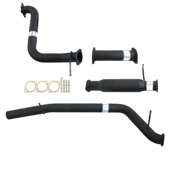 VOLKSWAGEN AMAROK TDI550/580 3.0L  9/2016>3" #DPF# BACK CARBON OFFROAD EXHAUST WITH HOTDOG