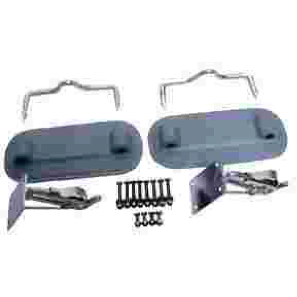 Weaver Grey Transom Mount Davit Kit