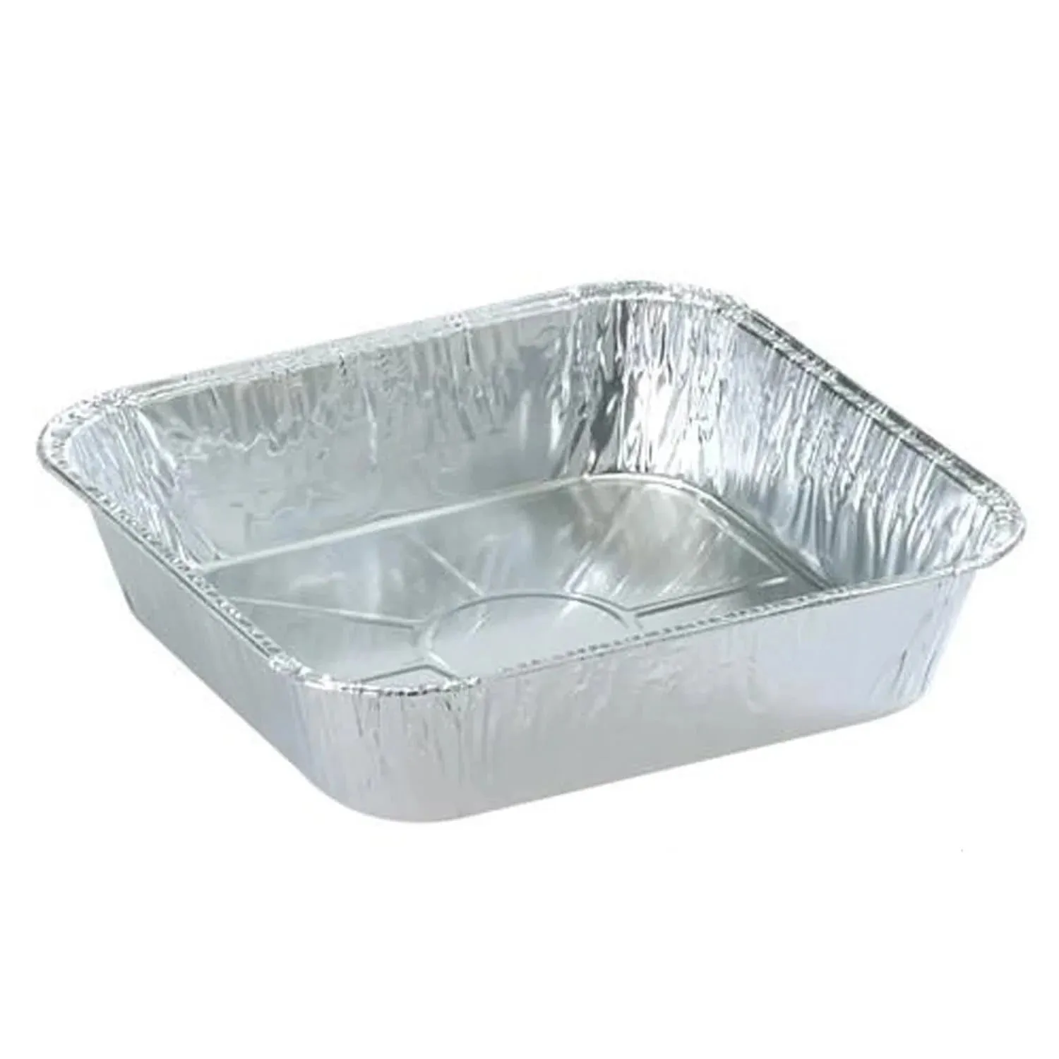 *WHOLESALE* Disposable Aluminum 8" Square shallow Cake Baking Pan | 500 ct/case