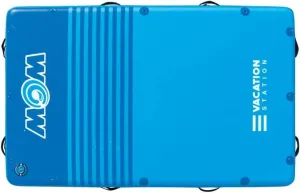 WOW Sports - Vacation Station Floating Dock - Inflatable Dock for Boating & Lake - Perfect for Kids & Adults - 8'x5'x6